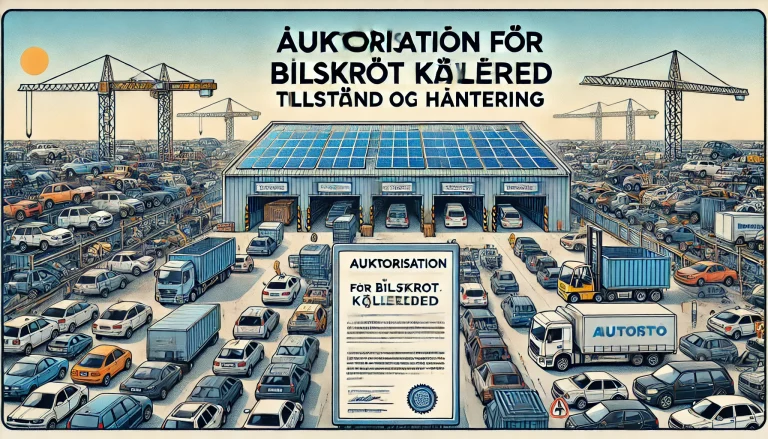 Auktorisation för bilskrot Kållered: Tillstånd och hantering