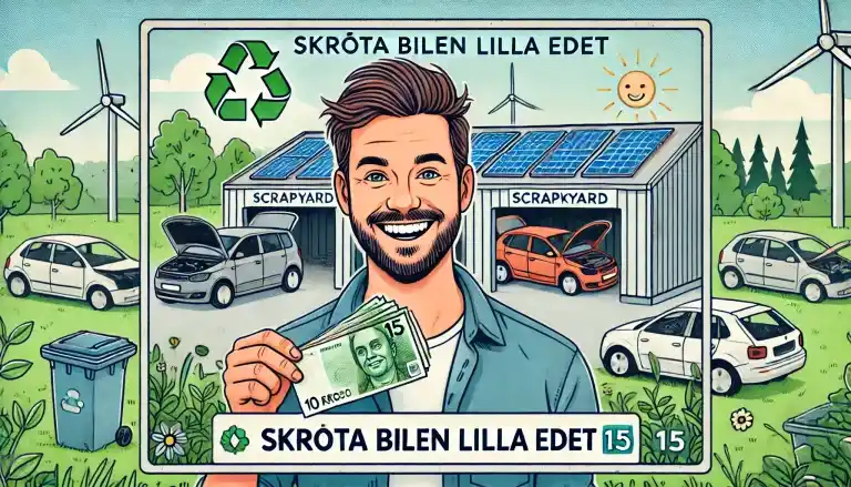 Skrota bilen i Lilla Edet för en bättre miljö